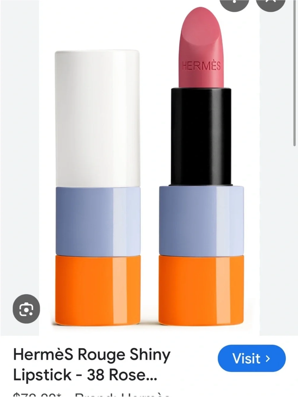 Hermes BRILLIANCE 38 ROSE NYMPHAEA LIMITED EDITION LIPSTICK